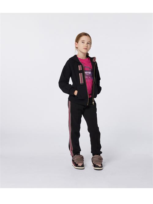 Felpa, bambina, logata. LANVIN PARIS | N3010709B